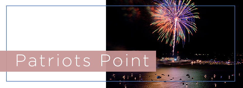 To Find The Perfect Vantage Point By Highlighting The - Patriots Point (830x302), Png Download