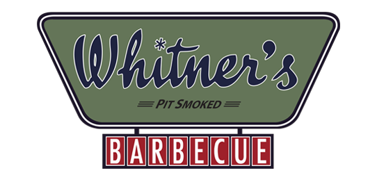 Catering Whitners Barbecue - Barbecue Grill (542x262), Png Download