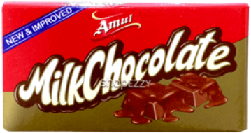 Amul Milk Chocolate Price (500x445), Png Download