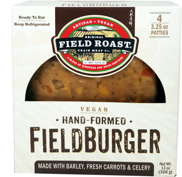 Field Roast Hand Formed Vegan Burger (768x786), Png Download