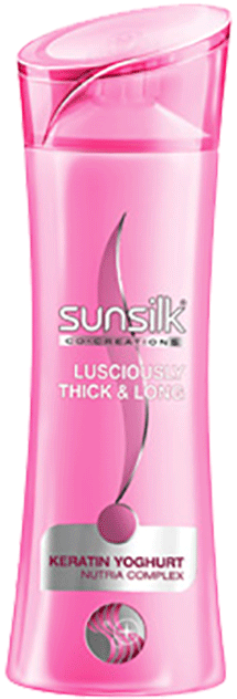 Sunsilk Shampoo Keratin Buy Online At Best Price In - Sunsilk Lusciously Thick & Long Shampoo (400x674), Png Download