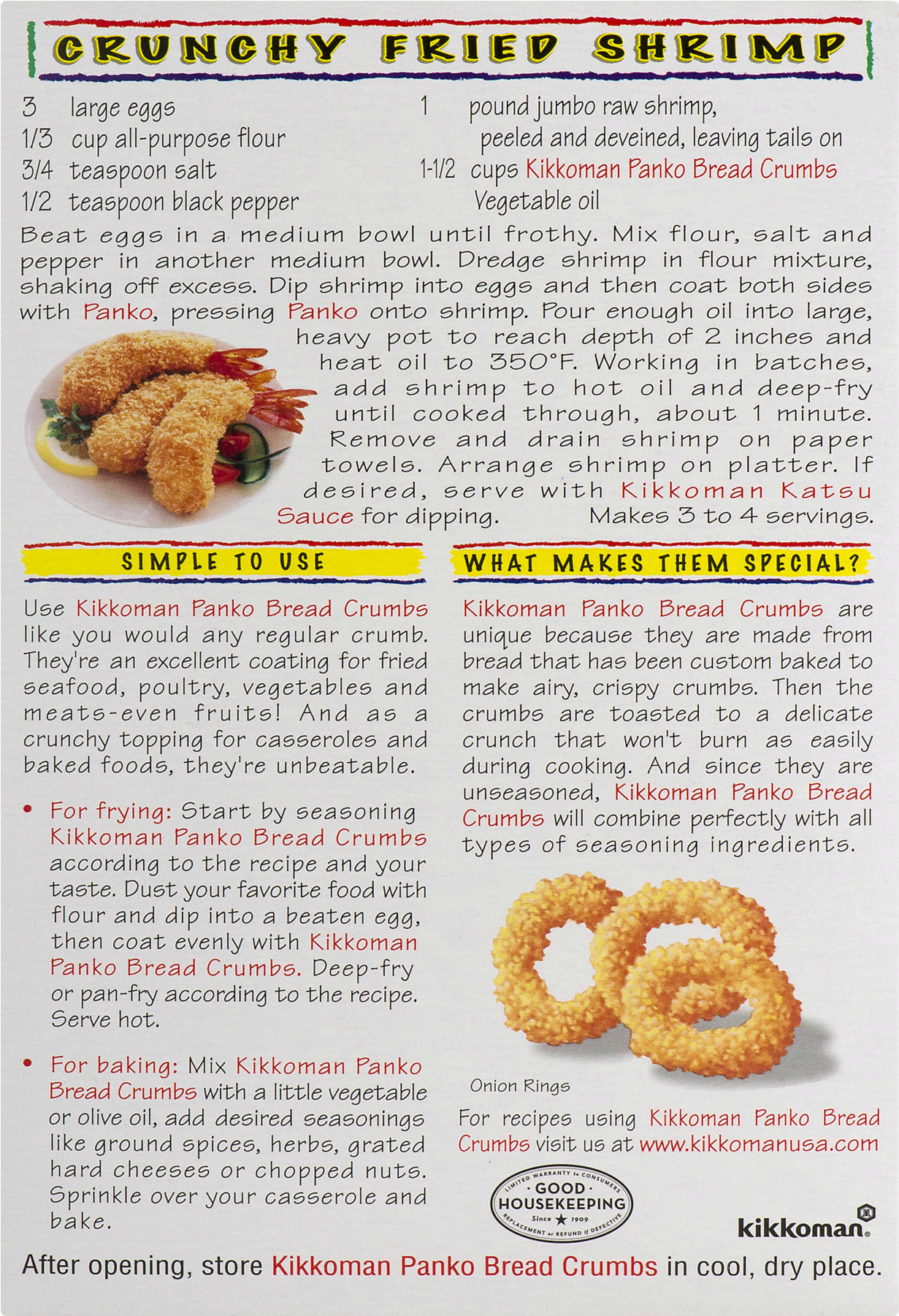 Bread Crumbs On Floor Png - Kikkoman Bread Crumbs, Panko, Japanese Style - 2 Pack, (1800x1800), Png Download