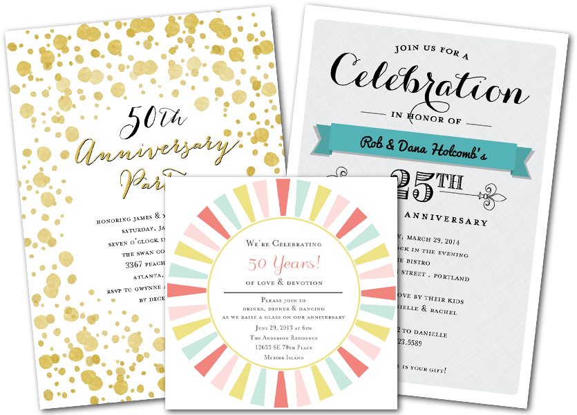 Email Online Anniversary Invitations That Wow Greenvelope - Wedding Invitation (900x600), Png Download