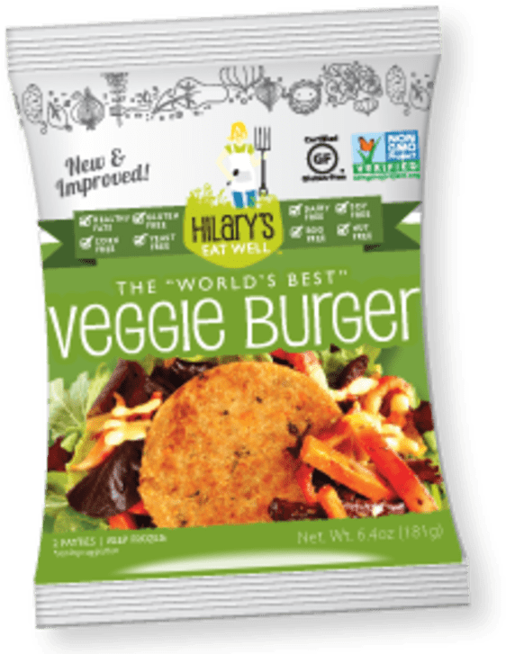 This Millet And Quinoa Based Patty Was Defined By Its - Hilary's Eat Well Veggie Burger (767x741), Png Download