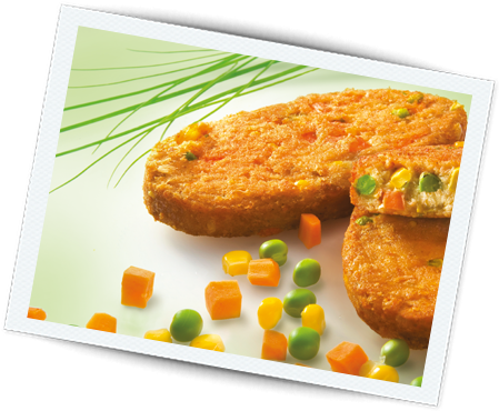 Vegetable Patties - Zelenjavni Zrezek (450x450), Png Download