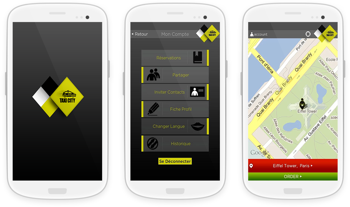 Taxicity - Iphone (1280x720), Png Download
