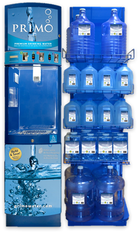 Self Fill Bg Img - Primo Water (397x471), Png Download