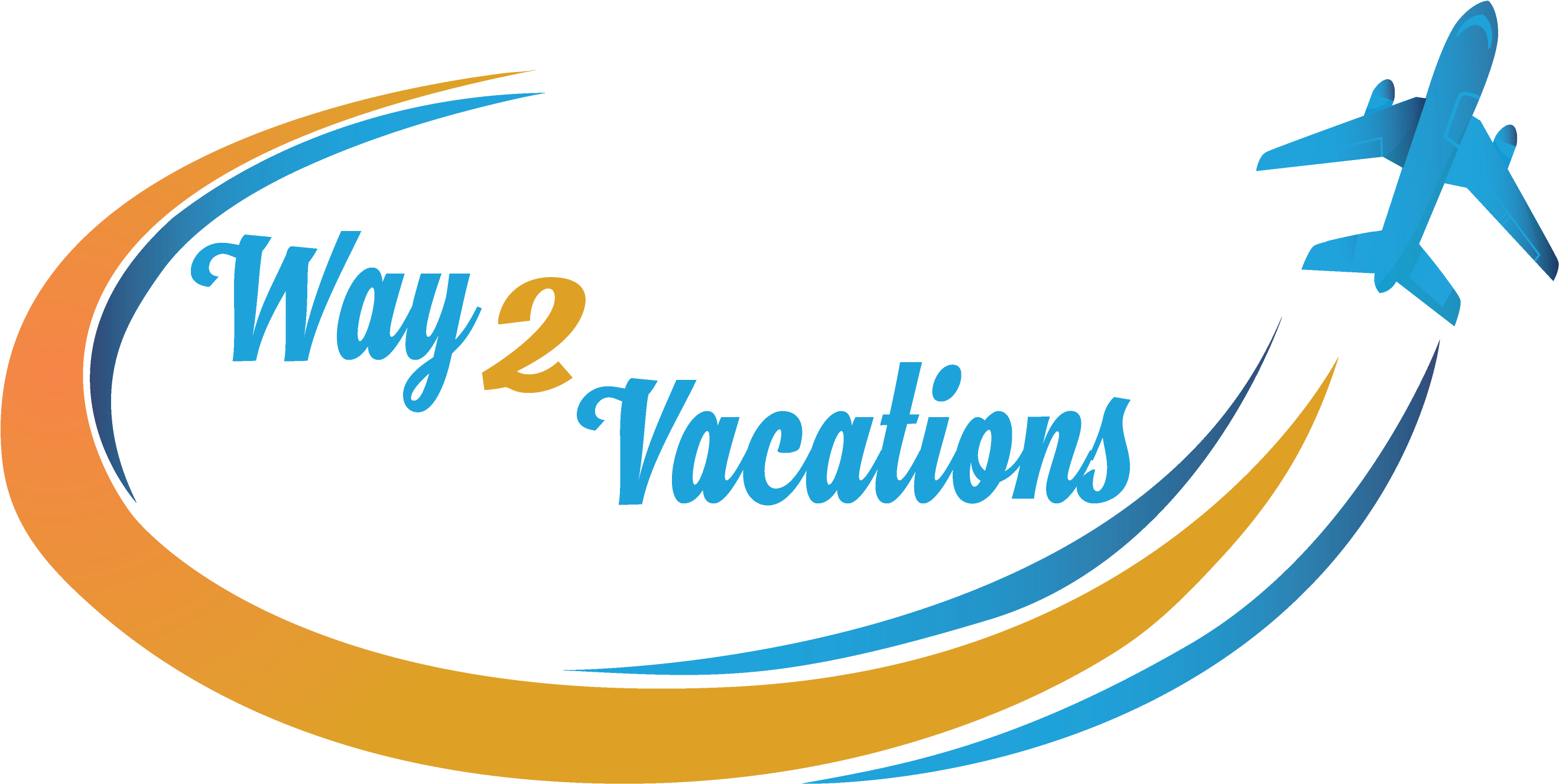 Way 2 Vacations Logo - Kerala (2758x1438), Png Download