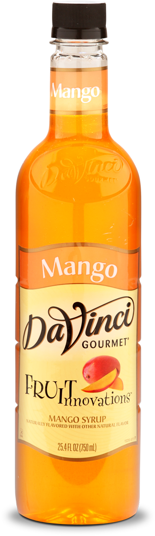 6073738470101 Mango Fi 750ml P 6073738470101 Mango - Davinci Gourmet Fruit Innovations Peach Syrup - 750 (1200x1200), Png Download