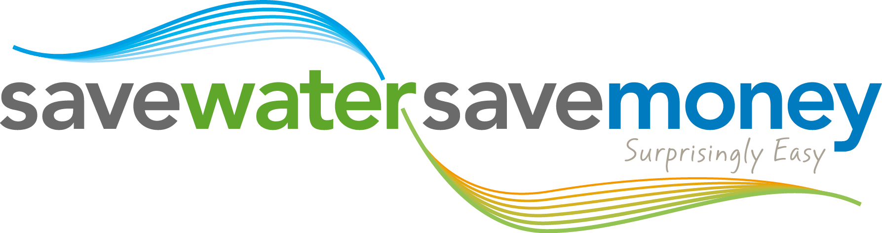Save Water Save Money Logo (1787x472), Png Download