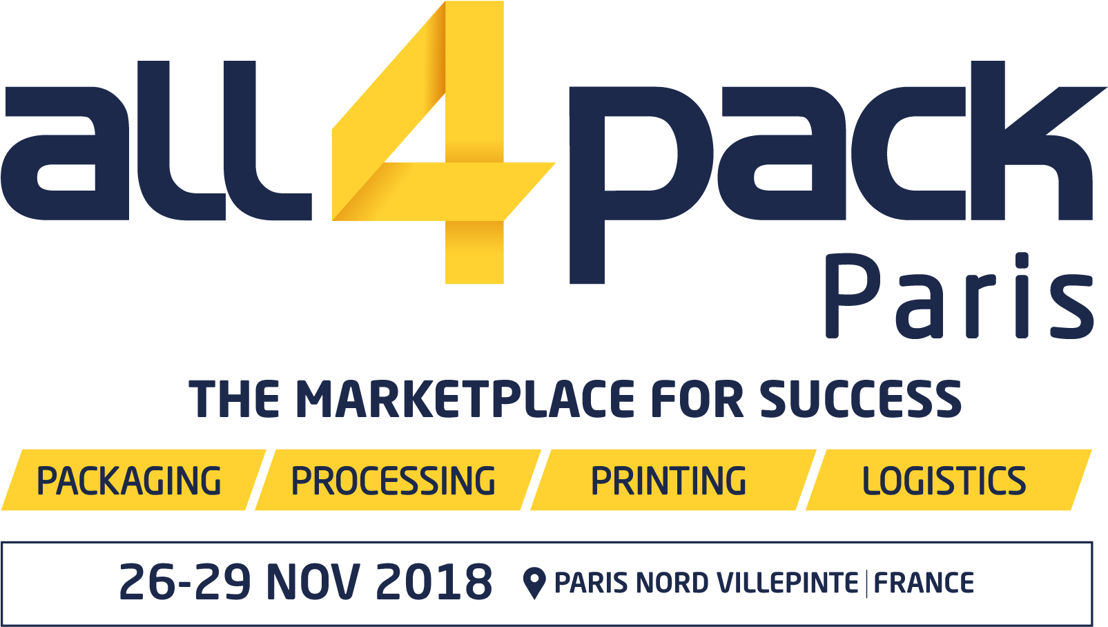 All4pack - All4pack Paris (2000x1215), Png Download