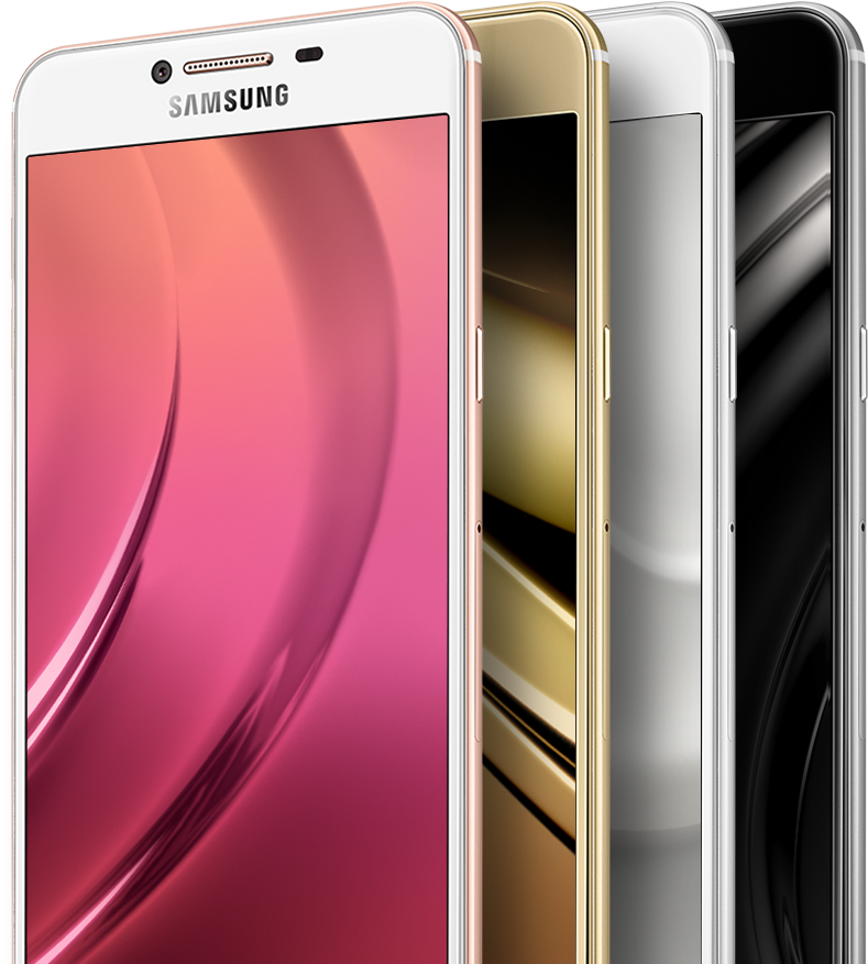 Samsung Galaxy C5 With 4gb Ram , Fingerprint Scanner - Samsung Galaxy C7 Colors (960x980), Png Download
