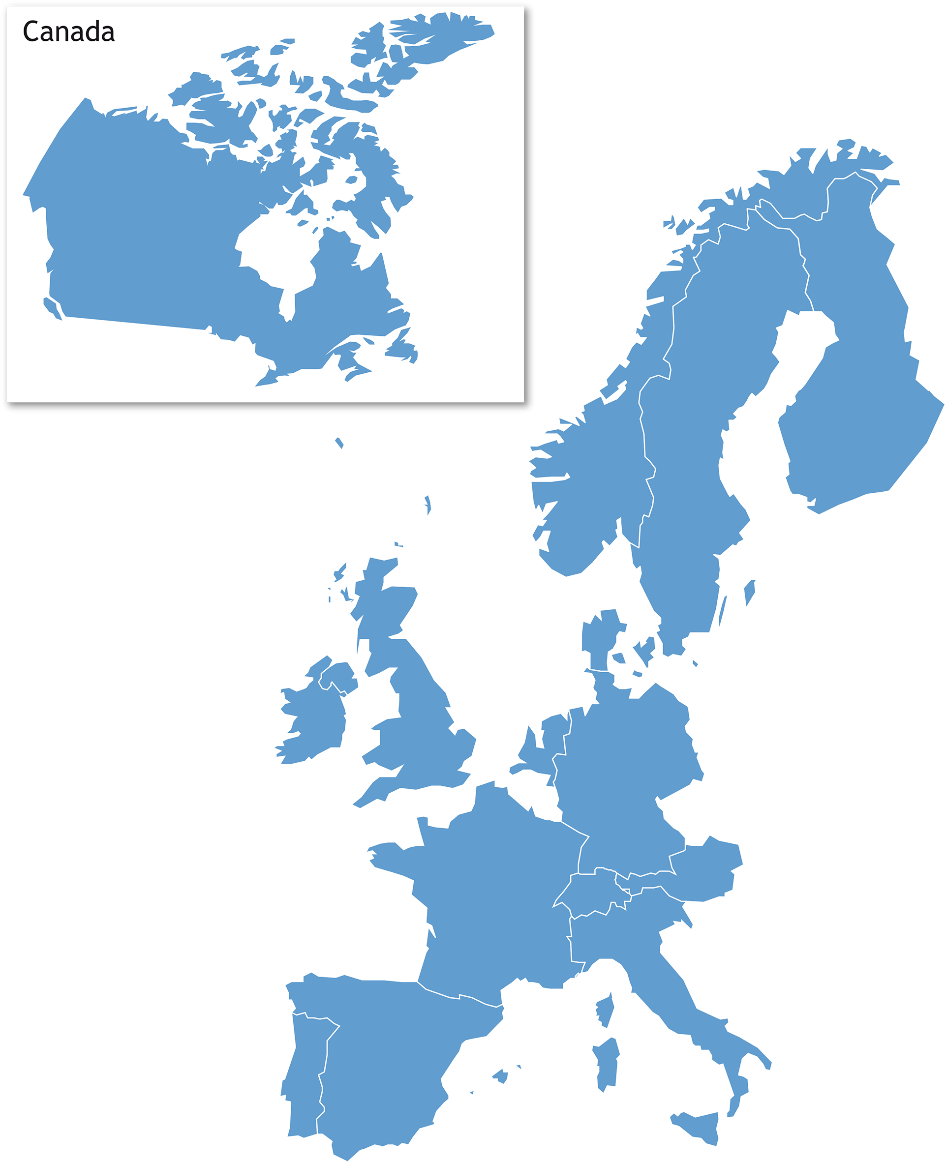 Ecord Member Countries - Council Of Europe Map (1926x2371), Png Download