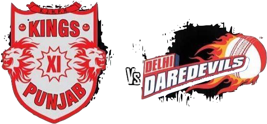Kings Xi Punjab Vs Delhi Daredevils- Punvsdel 2nd Match - Kings Xi Punjab Logo Png (557x301), Png Download