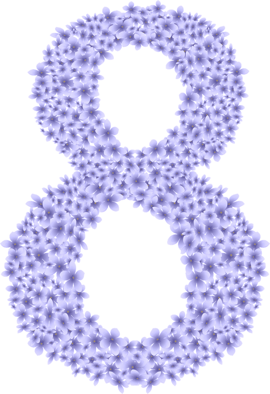March,march 8,women's Flowers,graphics - March 8 (878x1280), Png Download