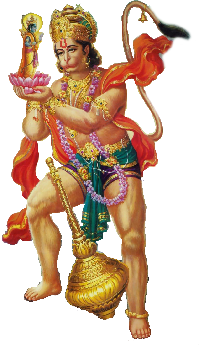 Connect Online - Baby Hanuman Jayanti 2018 (834x1445), Png Download