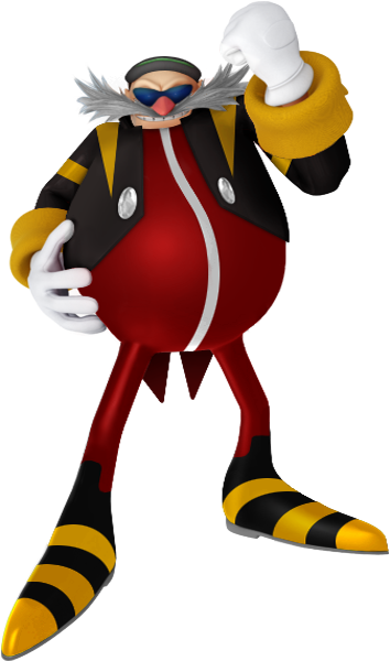 Eggman Nega - Dr Eggman Nega (425x599), Png Download