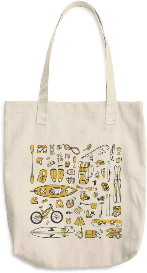 Radish Watercolor Cotton Tote Bag - Tote Bag (400x400), Png Download