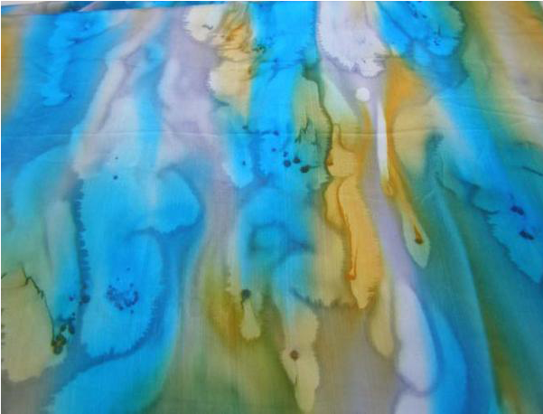Silk Scarves Accessories For Women Scarf - Silk ‘tichel’ Headscarf With Bright Turquoise, Green (600x600), Png Download