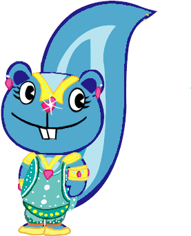 Shine - Happy Tree Friends Petunia (1024x550), Png Download