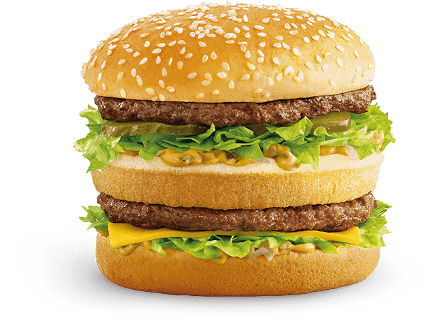 Big Mac Online Advertisement Photo - Mcdonalds Burger Big Mac (700x487), Png Download