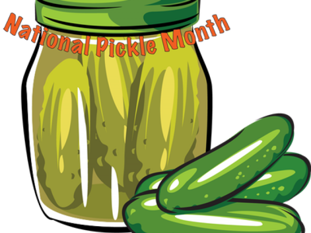 Collection Of Free Pickle Pickled Pepper Download - Pickles Vector (640x480), Png Download
