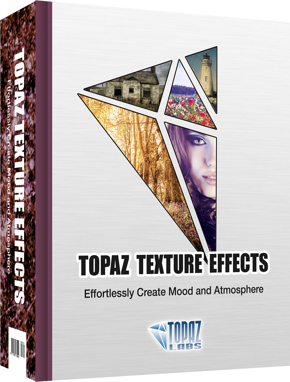 Topaz Texture Effects - Topaz Texture Effects Logo (443x551), Png Download