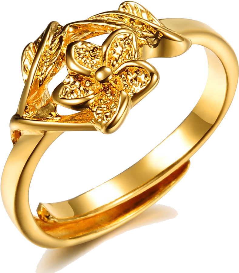 Gold Rings Png Hd - Gold Ring Png (1000x1000), Png Download