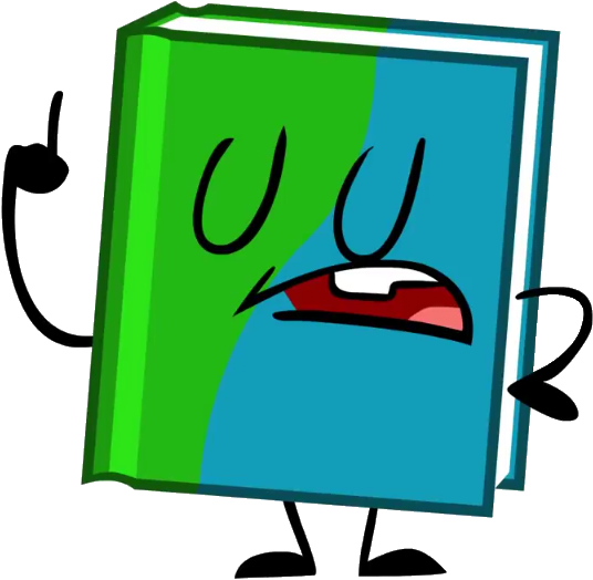 Book Vote - Bfdi Book Pose (561x552), Png Download