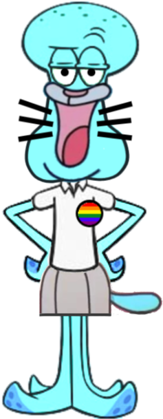 30 May - Squidward Tentacles (369x646), Png Download