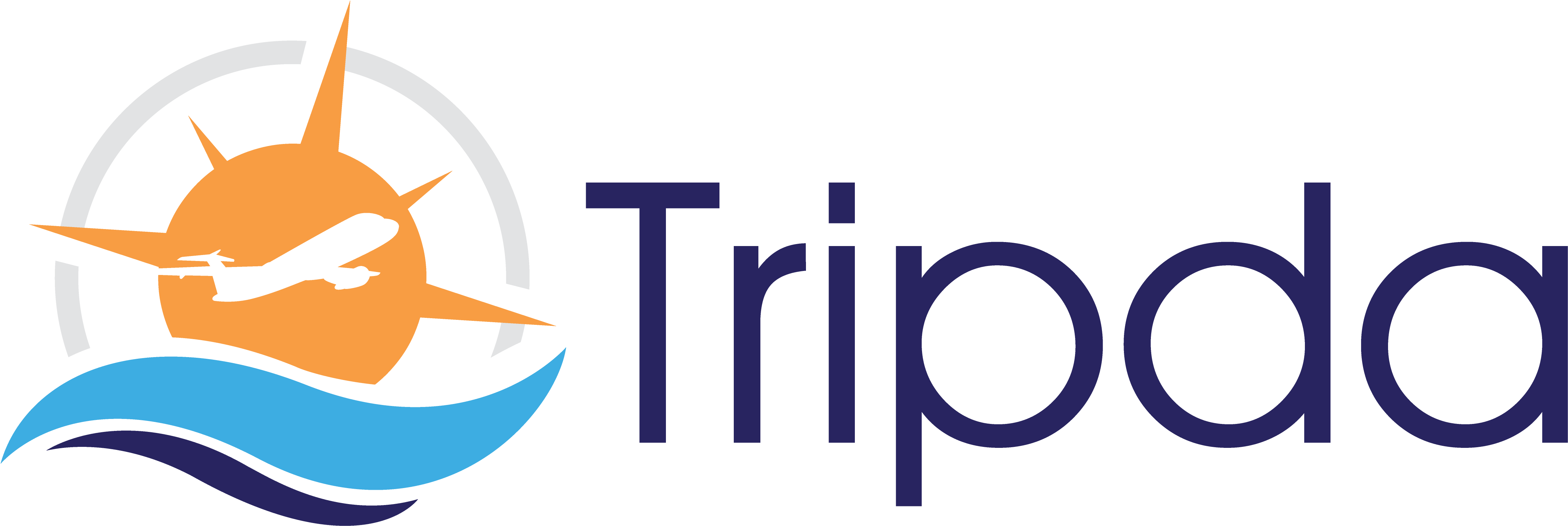 Tripda Logo Tripda Logo Tripda Logo Tripda Logo - Esaip (5000x2500), Png Download