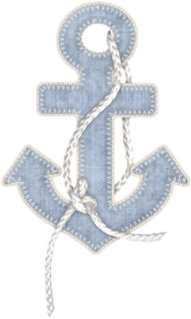 Aye Aye Captain - Anchor (332x500), Png Download