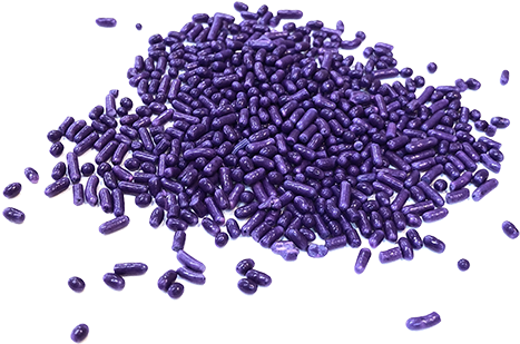 Sprinkle King Purple Jimmies Candy Sprinkles - Sprinkles (500x500), Png Download