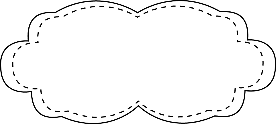 Black Wide Pointy Frame - Frame Mickey (963x435), Png Download