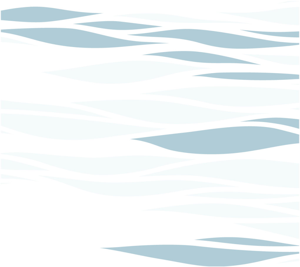 Blue-waves - Illustration (1020x908), Png Download