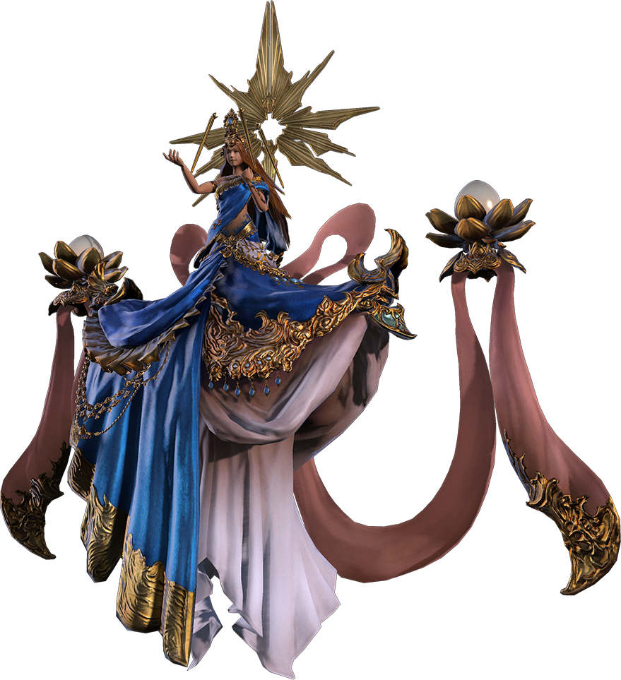 Lakshmi - Sri Lakshmi Ffxiv (879x963), Png Download