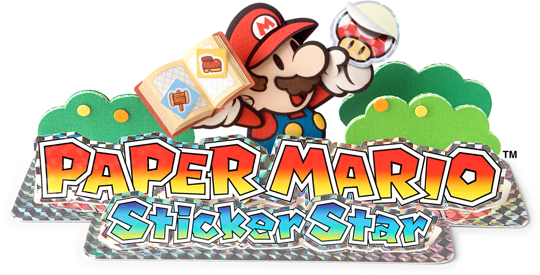 I - Nintendo Selects Paper Mario: Sticker Star 3ds (1024x585), Png Download