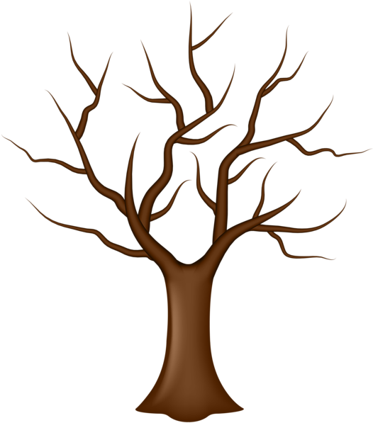 Tree Without Leaves Png Clip Art - Tree Without Leaves Clipart (532x600), Png Download