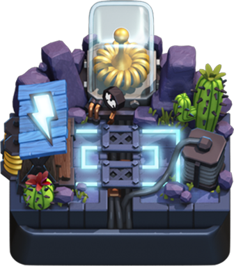 Electro Valley - Clash Royale Arena 11 Electro Valley (336x382), Png Download