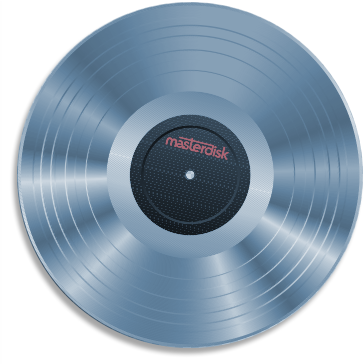 Masterdisk Blue Record Transparent - Portable Network Graphics (750x750), Png Download