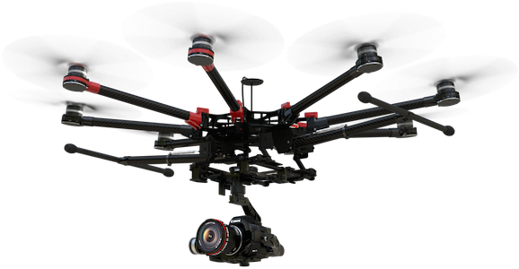 Dji Spreading Wings S1000 Premium - S1000 Drone (650x400), Png Download