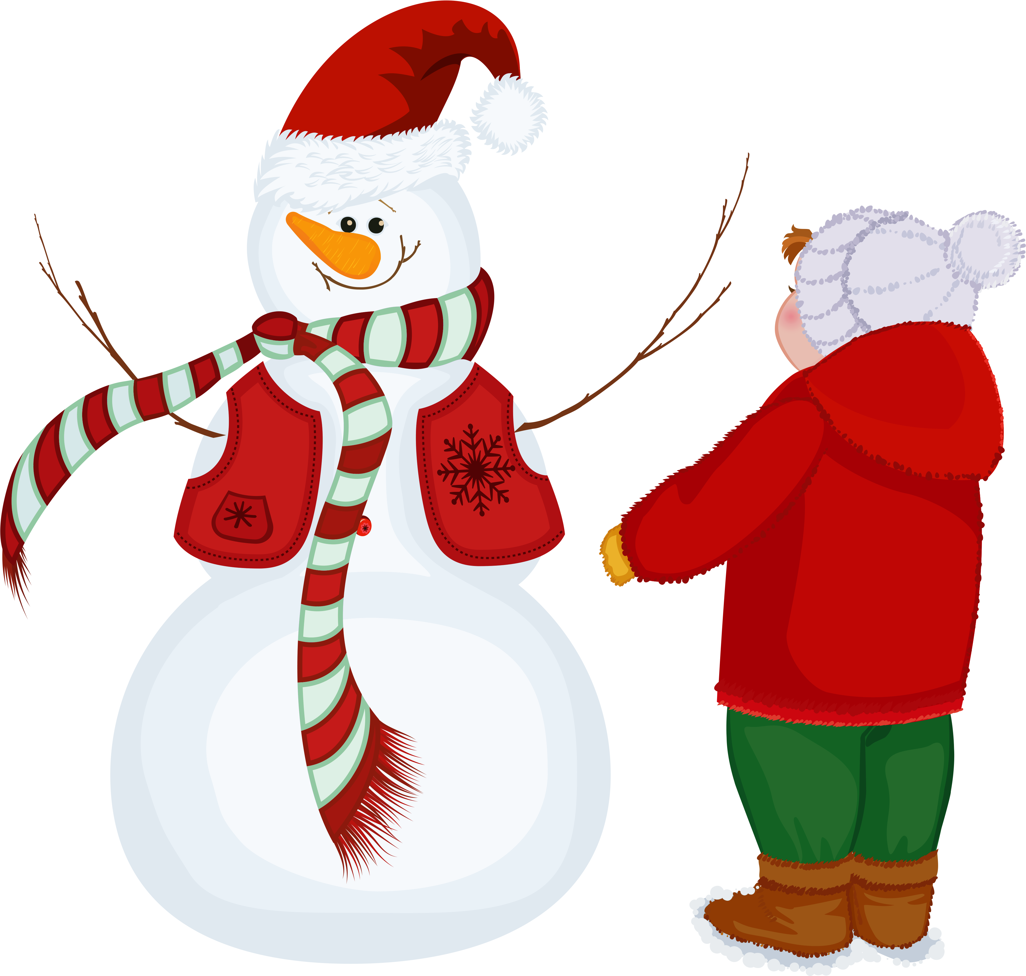 Transparent Christmas Kid (4022x3876), Png Download