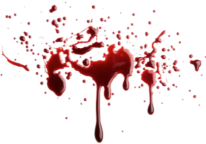 War Booth Props - Blood Splatter Jpg (460x300), Png Download