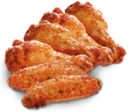 Crispy Cajun Chicken Wings - Spice (450x386), Png Download