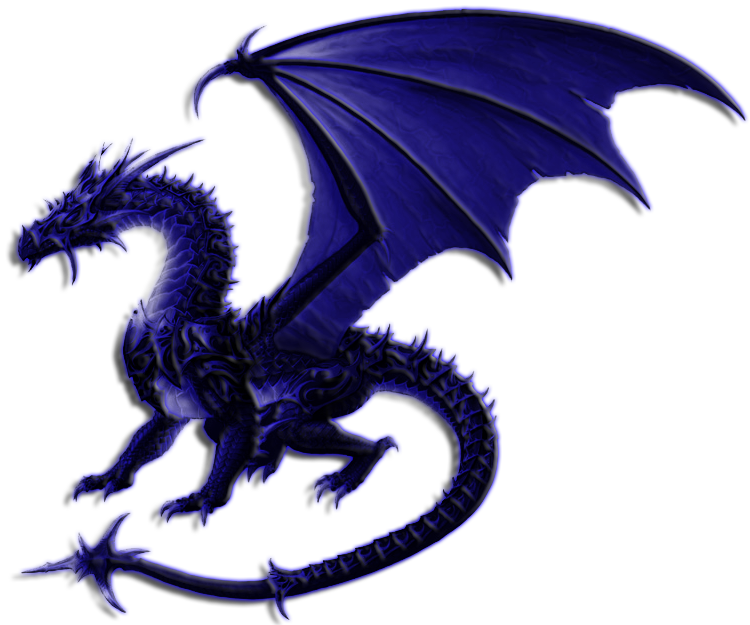Purple Dragon Png Images, Free Drago Picture - Dragon Transparent Background (750x625), Png Download
