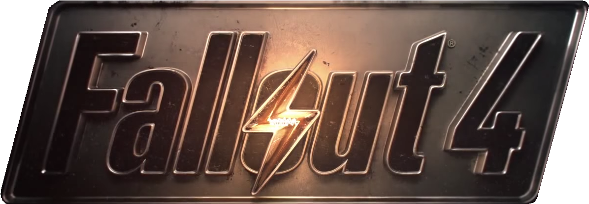 Fallout 4 Logo - Fallout 4 Logo Png (1197x419), Png Download