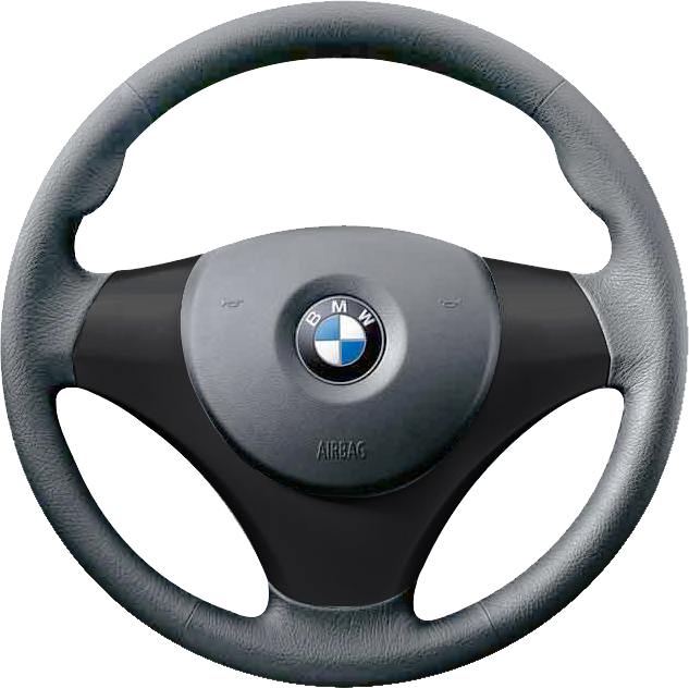 Bmw Steering Wheel Icon (633x632), Png Download