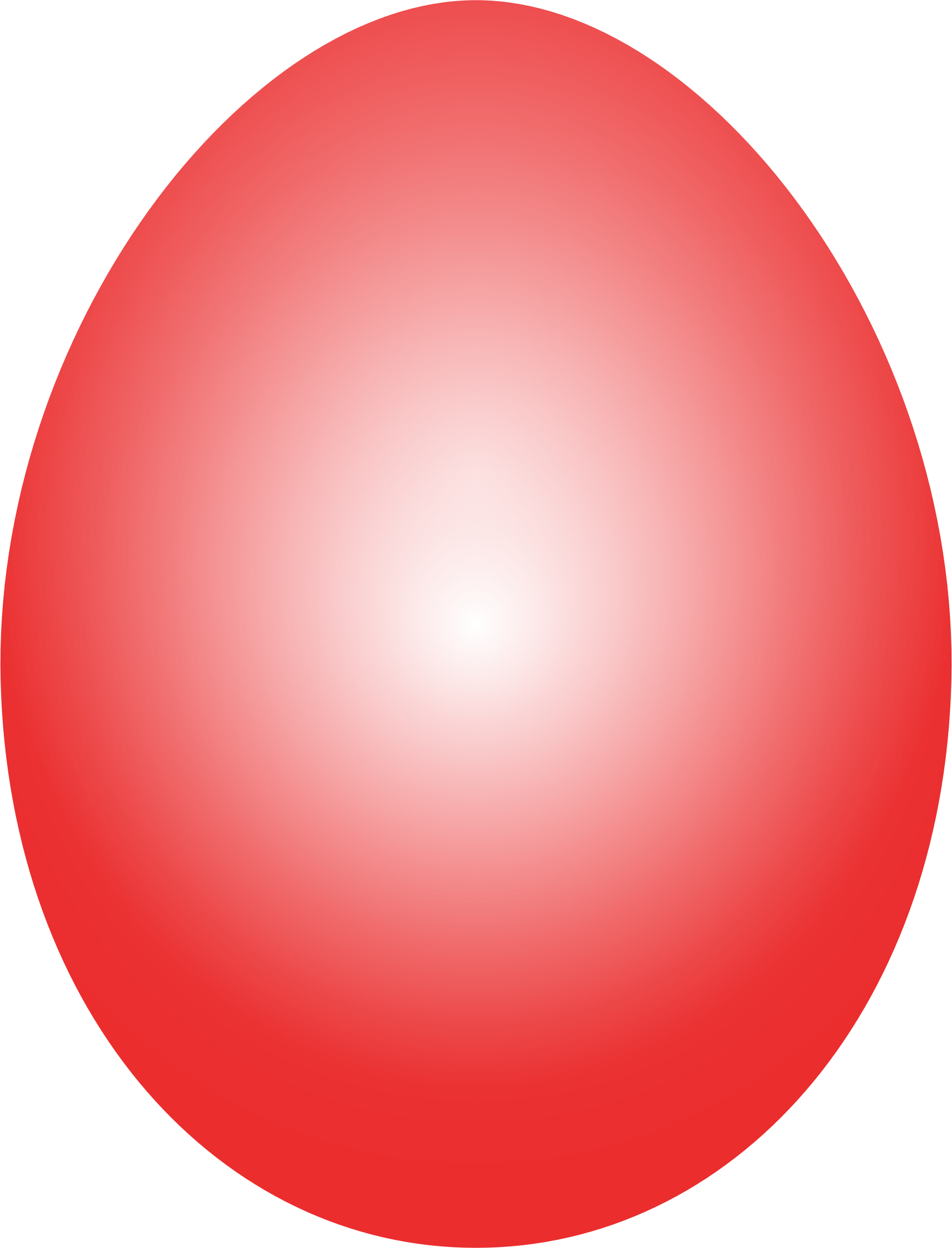 This Free Icons Png Design Of Red Easter Egg (1744x2286), Png Download