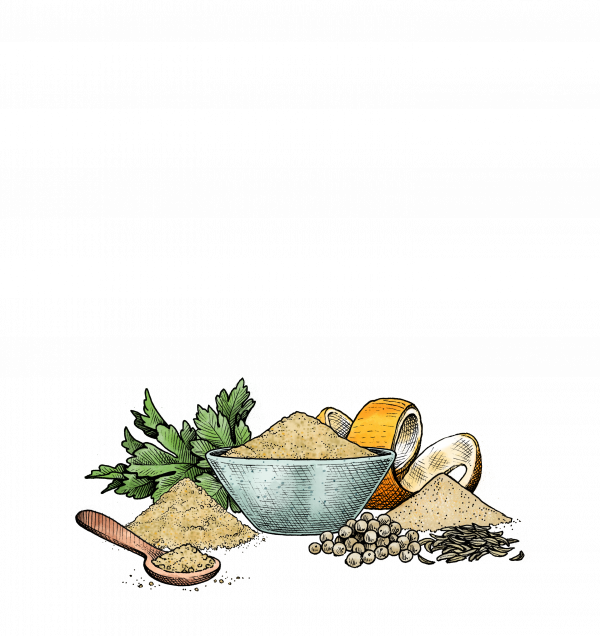 French Citrus Fennel Sea Salt - Fennel (600x636), Png Download