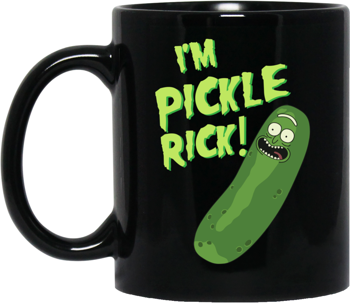I'm Pickle Rick Coffee Mugs - Pickle Rick (1155x1155), Png Download
